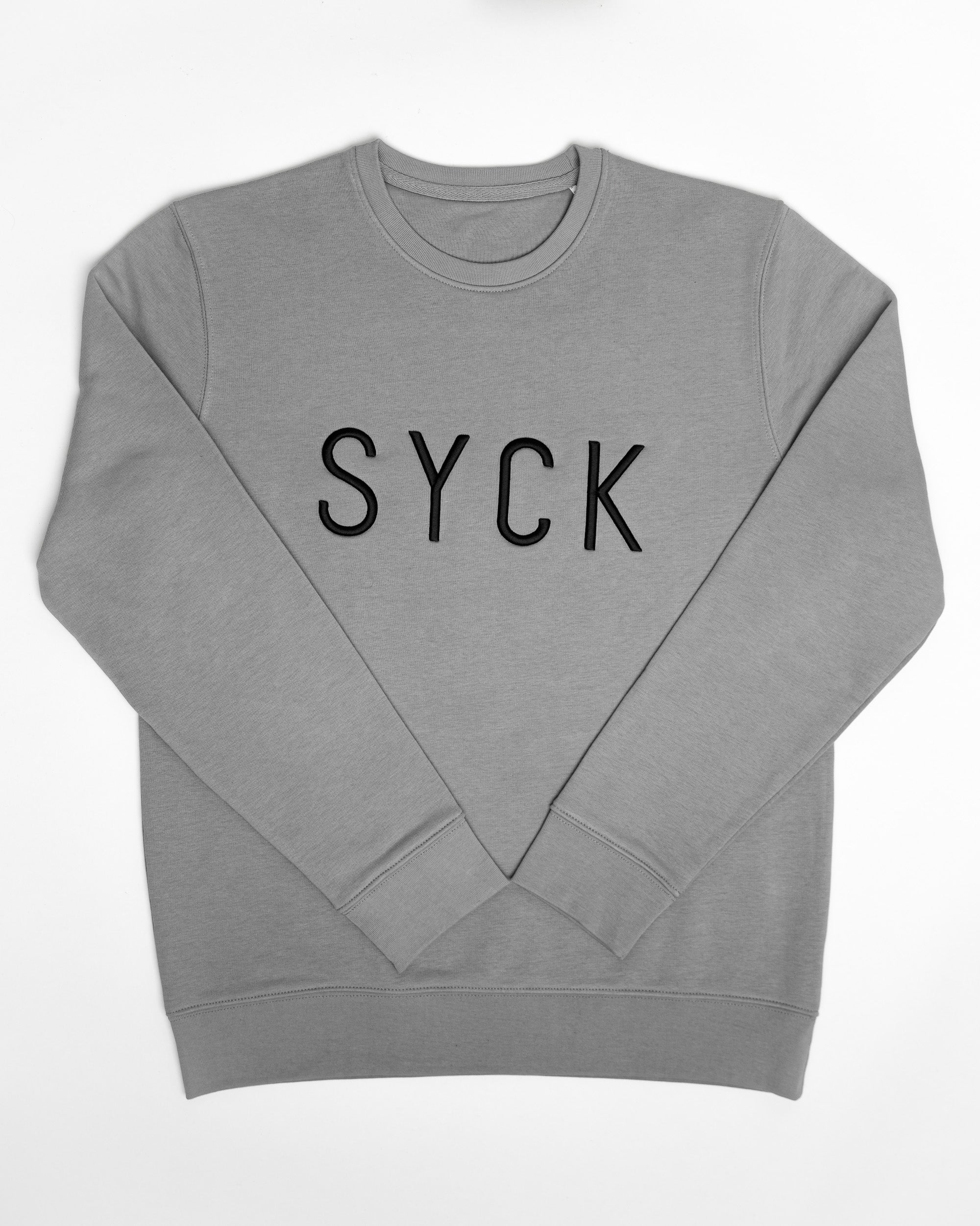 SYCK Jumper - Unisex - Lava Grey/Black