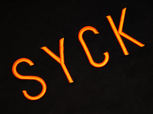 SYCK Jumper - Unisex - Black/Orange