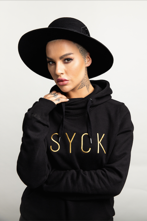 SYCK Hoodie - Unisex - Black/Gold