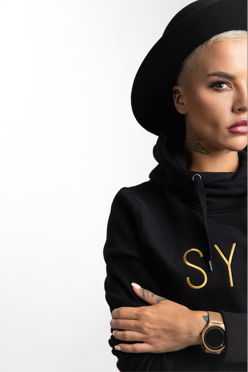 SYCK Hoodie - Unisex - Black/Gold