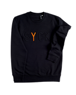 Load image into Gallery viewer, SYCK Jumper - Unisex - Black/Orange Y
