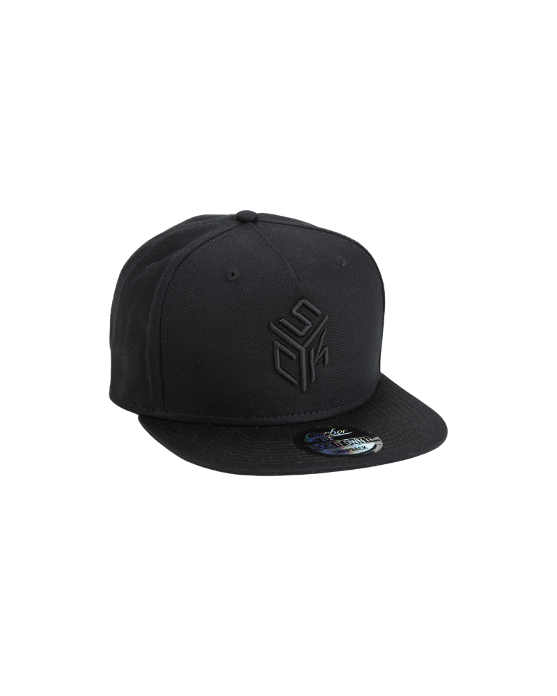 SYCK CUBE Snapback - Black/Black