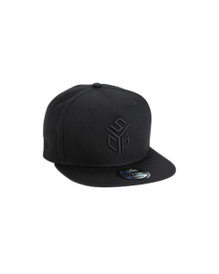 SYCK CUBE Snapback - Black/Black