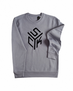 Load image into Gallery viewer, SYCK CUBE Jumper - Unisex - Lava Grey/Black
