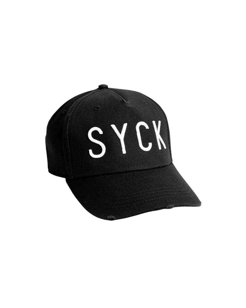 SYCK MESH Baseball Cap - Black/White