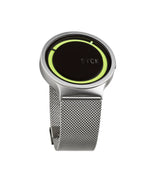 Load image into Gallery viewer, UNISEX Stainless Steel watch in Chrome with SYCK logo
