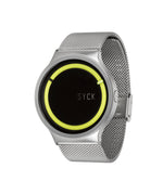 Load image into Gallery viewer, UNISEX Stainless Steel watch in Chrome with SYCK logo
