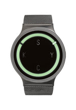 Load image into Gallery viewer, UNISEX Stainless Steel watch in Gunmetal with SYCK logo
