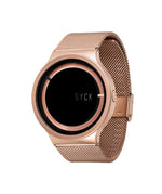 Load image into Gallery viewer, UNISEX Stainless Steel watch in Rose Gold with SYCK logo
