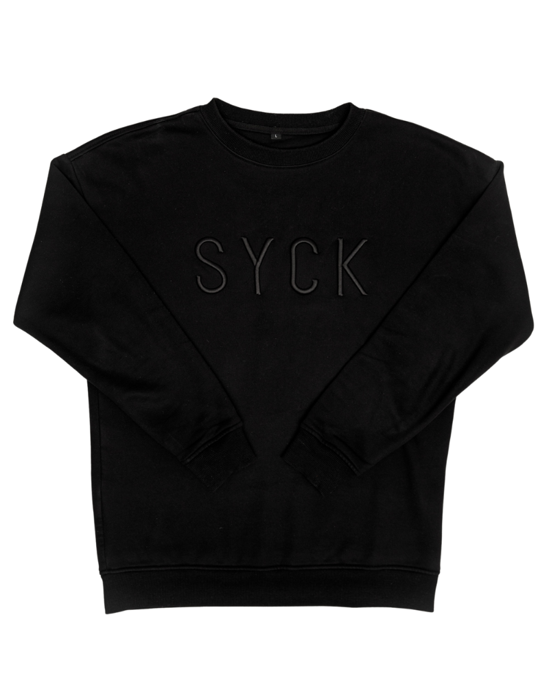 SYCK Jumper - Unisex - Black/Black