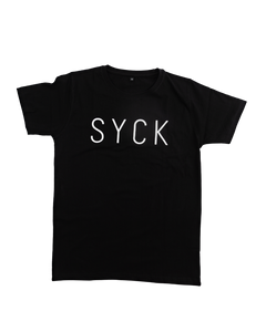 SYCK T-shirt - Unisex - Black/White